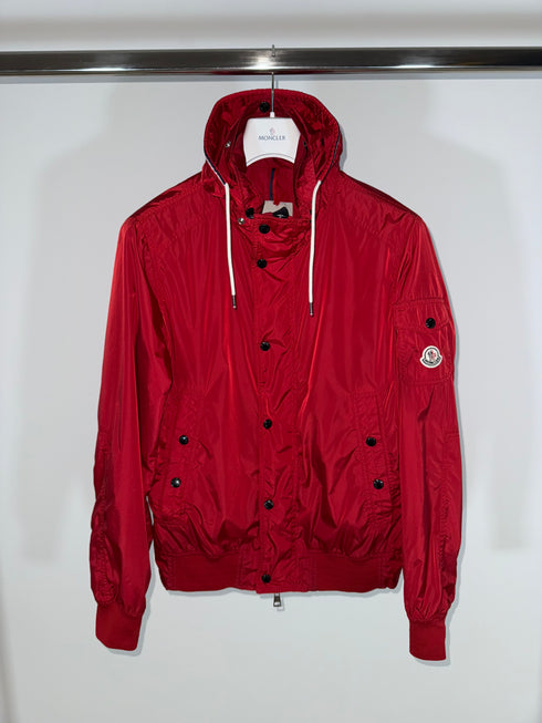 Moncler Victor Jacket Size 4 Red