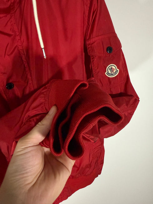 Moncler Victor Jacket Size 4 Red