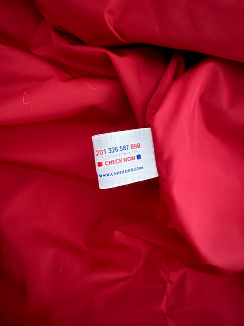 Moncler Victor Jacket Size 4 Red