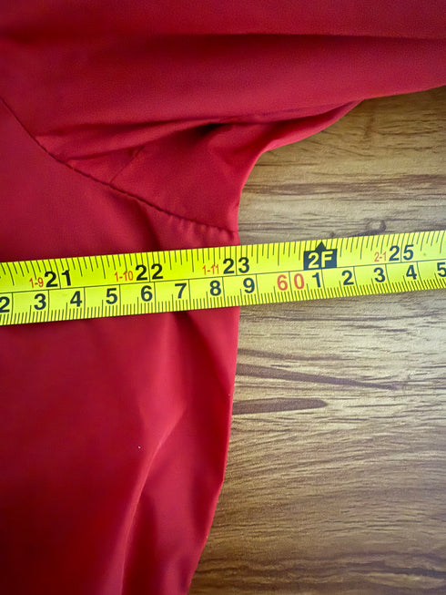 Moncler Victor Jacket Size 4 Red