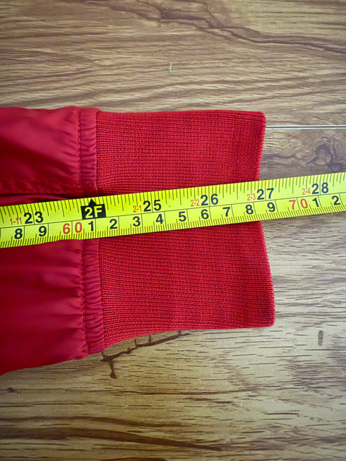 Moncler Victor Jacket Size 4 Red