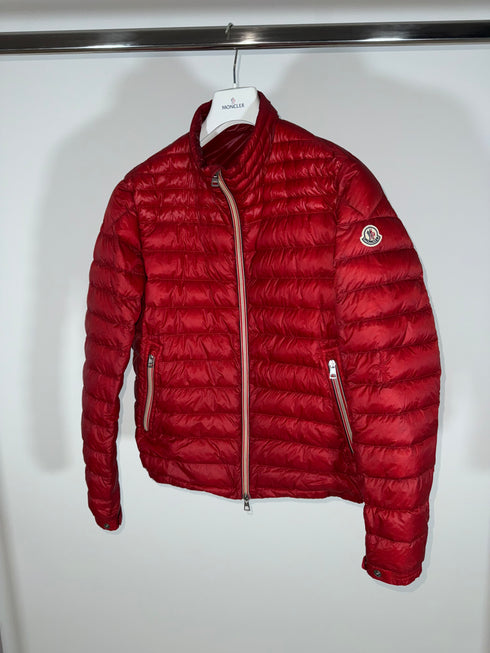 Moncler Daniel Jacket Size 4 Red
