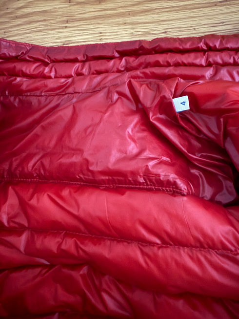 Moncler Daniel Jacket Size 4 Red