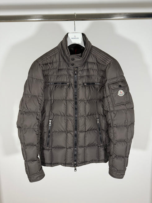 Moncler Aubin Jacket Size 5 Grey