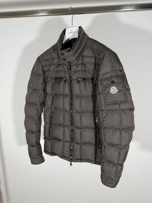 Moncler Aubin Jacket Size 5 Grey