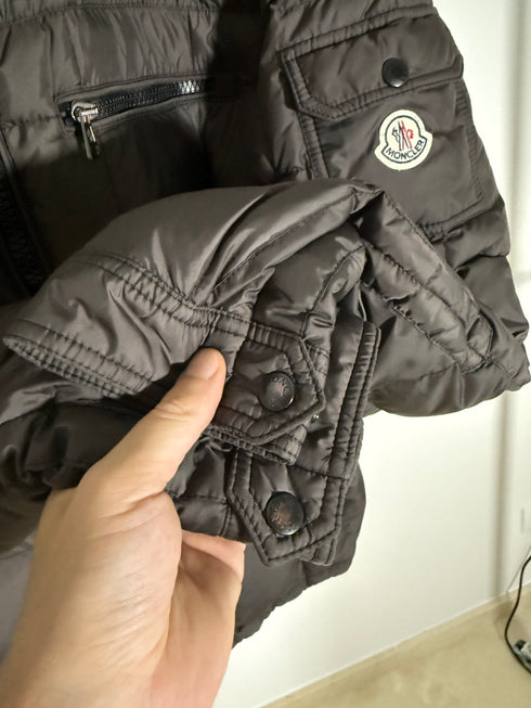 Moncler Aubin Jacket Size 5 Grey