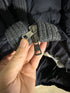 Moncler Canut Jacket Size 2 Navy Blue