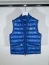 Moncler Gui Gilet Size 3 Light Blue