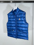 Moncler Gui Gilet Size 3 Light Blue