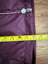 Moncler Urville Jacket Size 3 Burgundy Red