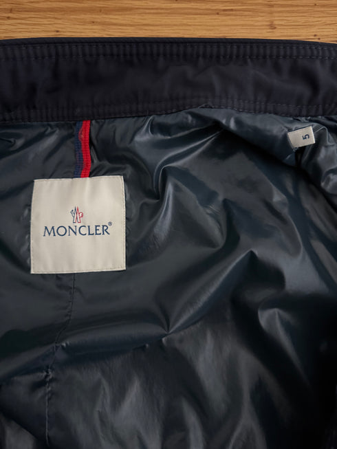 Moncler Courchevel Jacket Size 5 Navy Blue