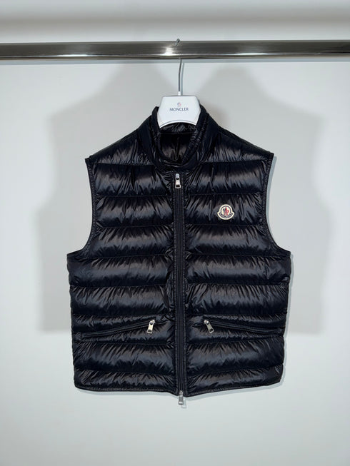 Moncler Gui Gilet Size 2 Black