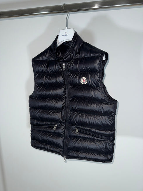 Moncler Gui Gilet Size 2 Black