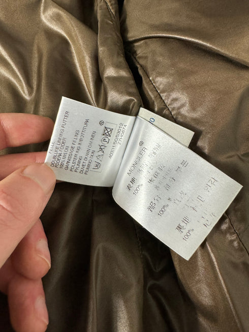Moncler Aristide jacket size 2 brown
