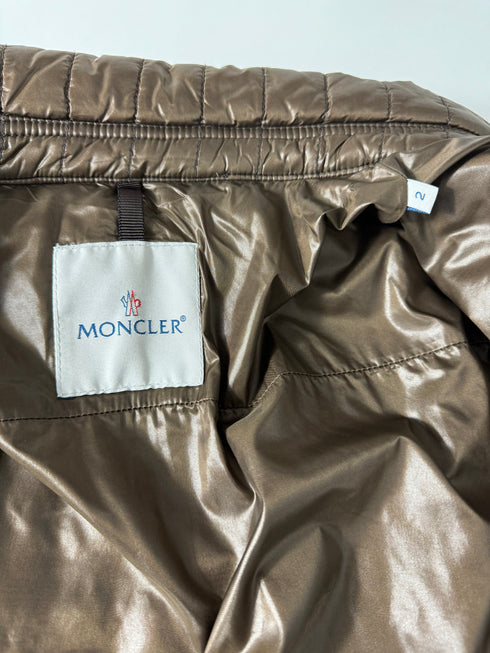 Moncler Aristide jacket size 2 brown