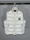 Moncler Tibet Gilet Size 4 Ice White