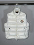 Moncler Tibet Gilet Size 4 Ice White