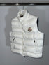 Moncler Tibet Gilet Size 4 Ice White