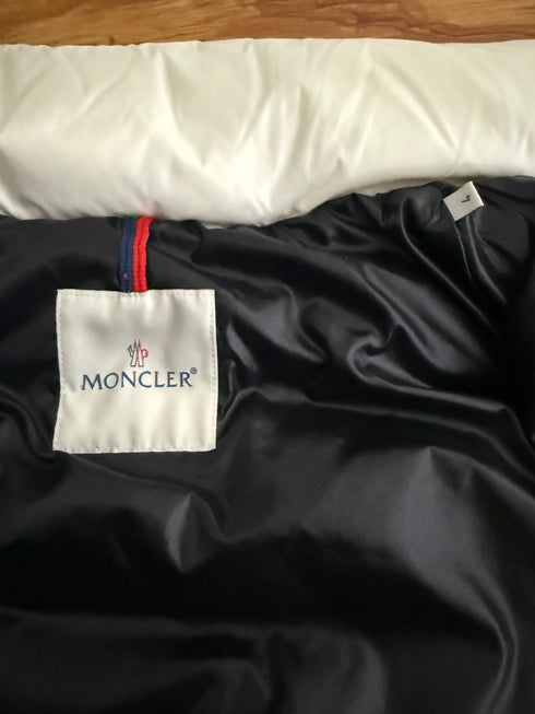 Moncler Tibet Gilet Size 4 Ice White