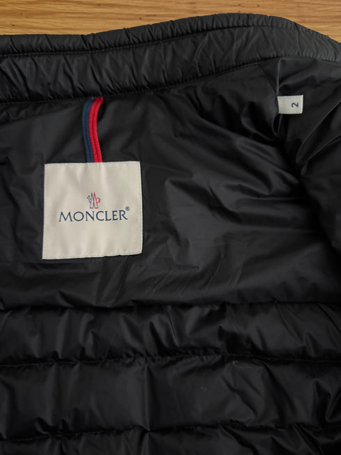 Moncler Gir Gilet Size 2 Black