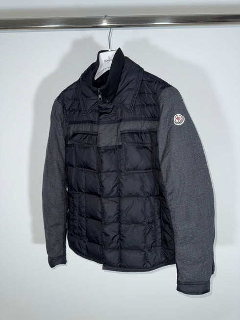 Moncler Blais Jacket Size 3 Dark Grey