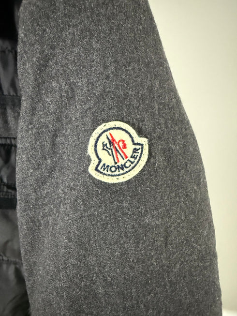 Moncler Blais Jacket Size 3 Dark Grey