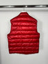 Moncler Gui gilet size 3 red