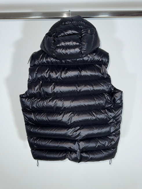 Moncler Bartholome Gilet Vest Size 4 Black