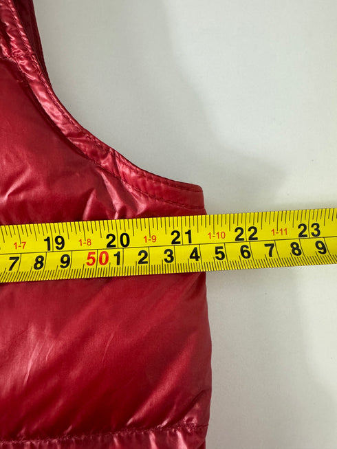 Moncler Gui gilet size 3 red