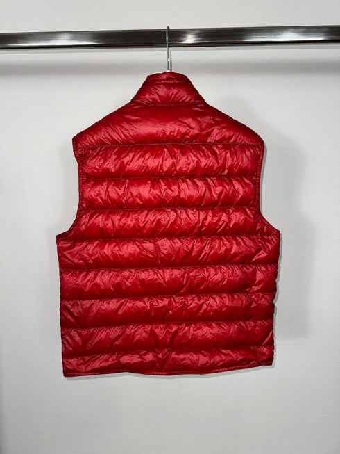 Moncler Gui Gilet vest size 2 red