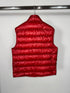 Moncler Gui Gilet vest size 2 red