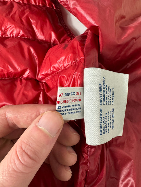 Moncler Gui Gilet vest size 2 red