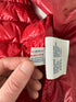 Moncler Gui Gilet vest size 2 red