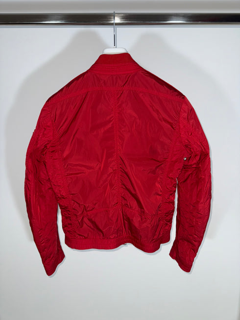 Moncler Thym Jacket Size 4 Red
