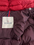 Moncler Thoule Jacket Size 3 Red