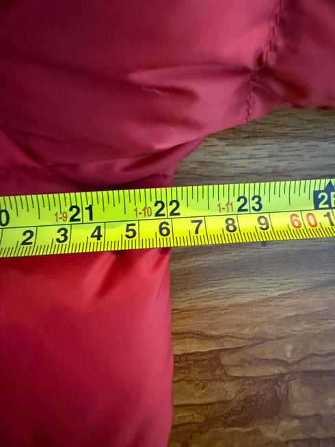 Moncler Thoule Jacket Size 3 Red