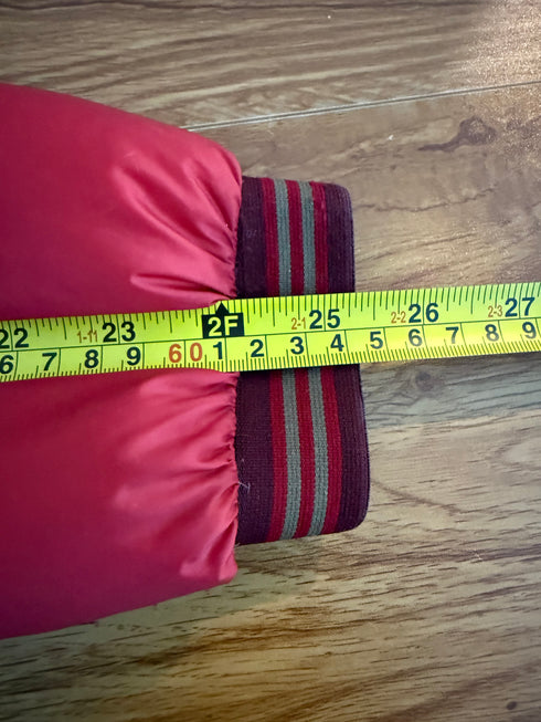 Moncler Thoule Jacket Size 3 Red