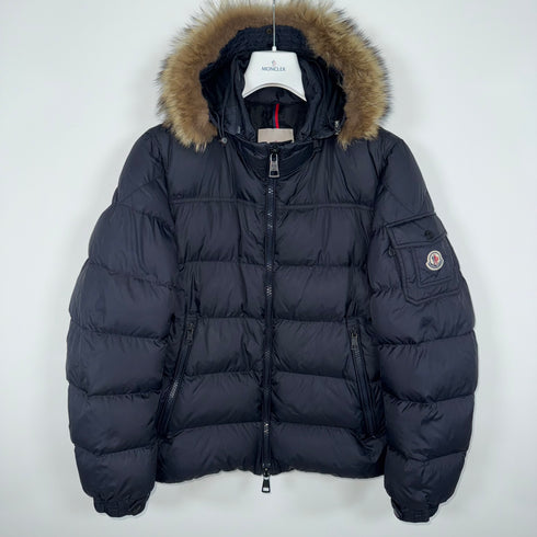 Moncler Marque Men’s Jacket - Size 3 (M/L) - Navy Blue