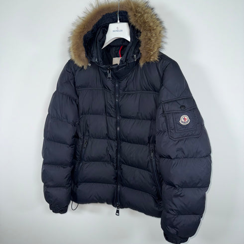 Moncler Marque Men’s Jacket - Size 3 (M/L) - Navy Blue