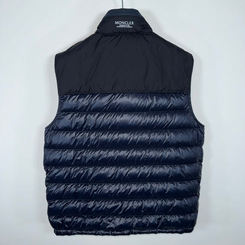 Moncler Ortac Men’s Gilet - Size 5 (XL) - Navy Blue