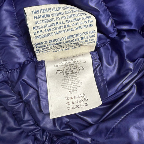 Moncler Mayotte Women’s Jacket - Size 3 (M) - Blue
