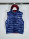 Moncler Patrick Gilet Size 3 Blue Camo