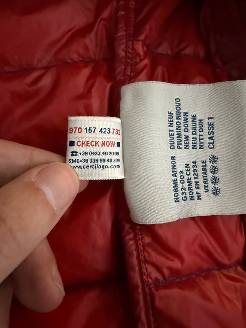 Moncler Patrick Gilet Size 3 Blue Camo
