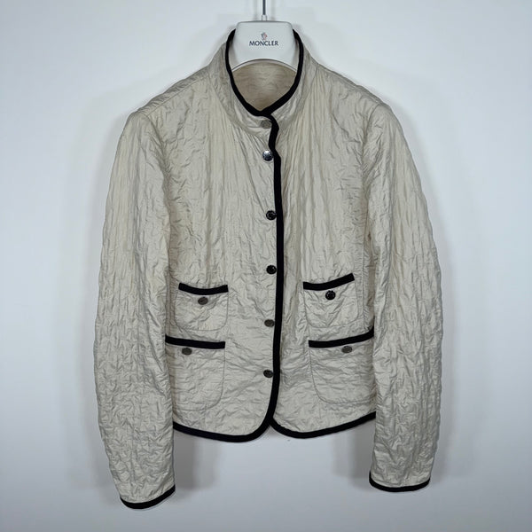 Moncler Colombiere Women’s Jacket - Size 1 (XS/S) - Cream White