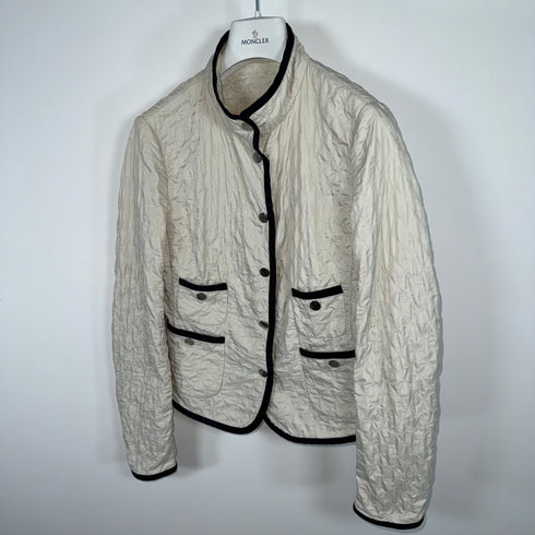 Moncler Colombiere Women’s Jacket - Size 1 (XS/S) - Cream White