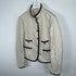 Moncler Colombiere Women’s Jacket - Size 1 (XS/S) - Cream White