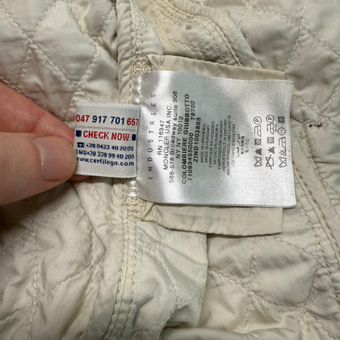Moncler Colombiere Women’s Jacket - Size 1 (XS/S) - Cream White