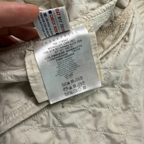 Moncler Colombiere Women’s Jacket - Size 1 (XS/S) - Cream White