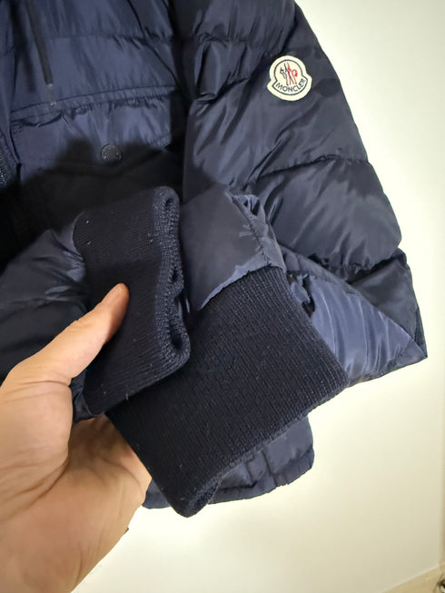 Moncler Fedor Jacket Size 2 Matte Blue