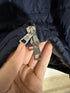 Moncler Fedor Jacket Size 2 Matte Blue